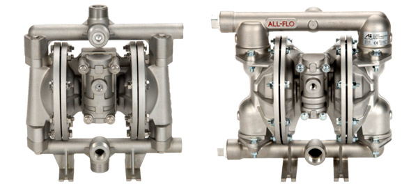 Harrington Industrial Plastics - All Flo Meta Diaphragm Pumps