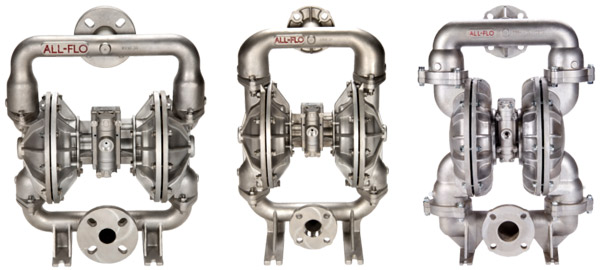 Harrington Industrial Plastics - All Flo Meta Diaphragm Pumps